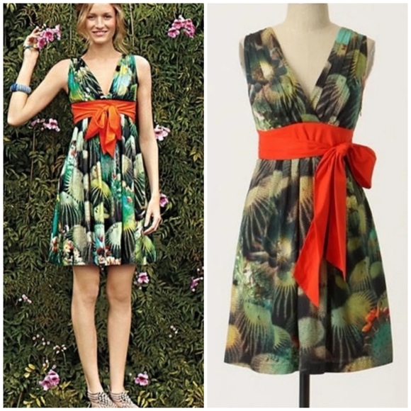 Anthropologie Dresses & Skirts - Anthropologie Eva Franco Oroya Cactus Dress Sz 2